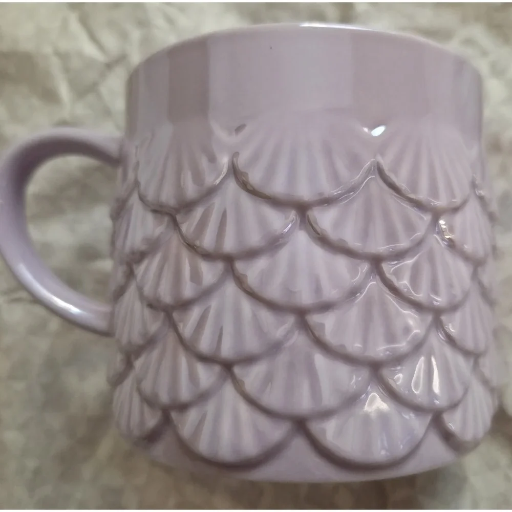 Starbucks Iridescent Mermaid Tail 12oz Coffee/Tea Mug Limited Edition Europe New